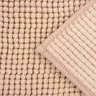 Коврик для дома LaDо́m, букли, 38×60 см, бежевый - Фото 2