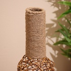 Ваза плетёная, напольная 15х15х60 см - фото 26120194