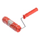 Валик декоративный ТУНДРА, резиновый, «кракле», рукоятка d=6 мм, 180 мм - Фото 9