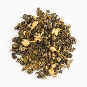 Чай зелёный жасминовый китайский «Жасминовая ракушка, Моли Сюэ Ло», 2023 г, 100 г