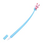 Ручка гелевая-прикол, синий стержень, Зайка МИКС (48 шт) - фото 809445856