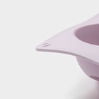 Форма для выпечки Доляна «Пудинг», силикон, 6 ячеек, 29.3×17×4.5 см, сиреневая - Фото 5