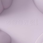 Форма для выпечки Доляна «Пудинг», силикон, 6 ячеек, 29.3×17×4.5 см, сиреневая - Фото 6