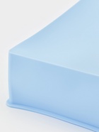 Форма для выпечки Доляна «Квадрат», 20.5×5 см, силикон, светло-голубая - Фото 4