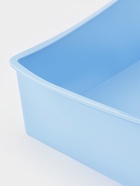 Форма для выпечки Доляна «Квадрат», 20.5×5 см, силикон, светло-голубая - Фото 5