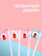 Ручка-прикол Calligrata «Капибара», разные стержня, гелевая, МИКС - Фото 2