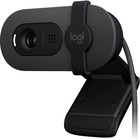 Камера Web Logitech HD Webcam Brio 90 графитовый 2Mpix (1920x1080) USB2.0 с микрофоном (960   107807 - фото 51674143