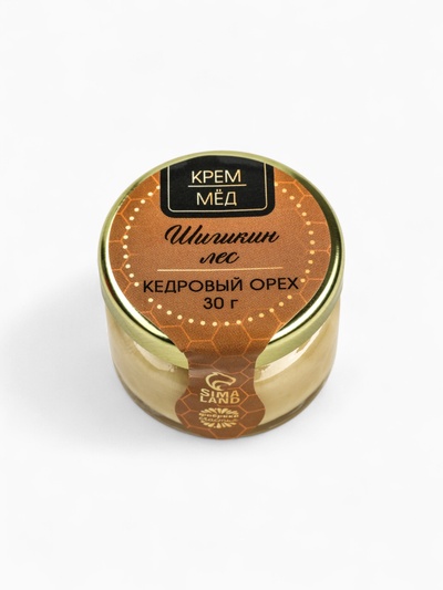 Подарочный набор новогодний «Вкусного Нового Года», мед кремовый, чай