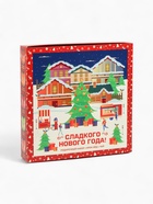 Подарочный набор новогодний «Сладкого Нового Года», мед кремовый, чай - Фото 3