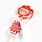 Леденец на палочке «С новым годом», вкус клубника 15 г - Фото 6