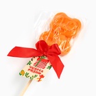 Леденец новогодний на палочке «Чудеса рядом» со вкусом апельсин, змея, 24 г. (комплект 2 шт) - фото 28515770