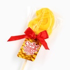 Леденец на палочке «С новым годом», со вкусом апельсин, змея, 24 г. (комплект 2 шт) - фото 28515772