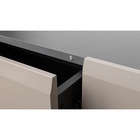 Тумба под ТВ «МОБИ. Сидней» 1299×413×524 мм, цвет антрацит/веллюто капучино - Фото 2
