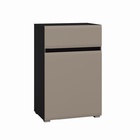 Комод «МОБИ. Сидней», с ящиками, 600×413×973 мм, цвет антрацит/аеллюто капучино - Фото 1