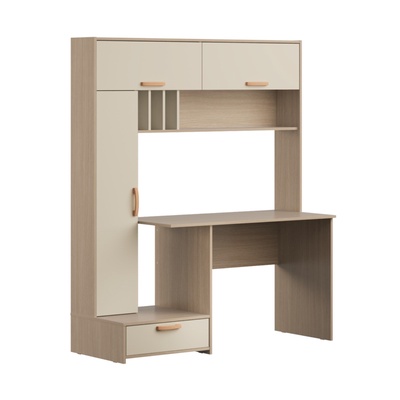 Стол письменный «Лайт 03.243 Н», 1502×573×1799 мм, цвет плэйн/сатин