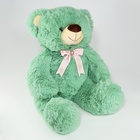Мягкая игрушка «Медведь», с бантиком, 80 см, цвет зелёный - Фото 2