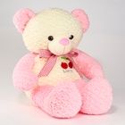 Мягкая игрушка «Медведь», с вишенкой, 80 см, цвет розовый - Фото 2