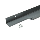 Ручка торцевая CAPPIO RP100GR, L=400 мм, цвет серый, 4 шт. - фото 808590838