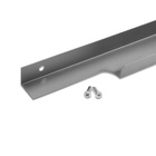 Ручка торцевая CAPPIO RP100GR, L=1000 мм, цвет серый, 4 шт. - фото 808590845