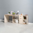 Стол письменный «Лайт 03.245 F», 2035×680×752 мм, цвет сатин/дуб эндгрейн - Фото 2