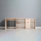 Стол письменный «Лайт 03.245 F», 2035×680×752 мм, цвет сатин/дуб эндгрейн - Фото 5