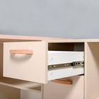 Стол письменный «Лайт 03.245 F», 2035×680×752 мм, цвет сатин/дуб эндгрейн - Фото 6