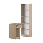 Стол письменный «Лайт 10.01», 1153×582×1790 мм, цвет плэйн - Фото 2