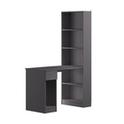 Стол письменный «Лайт 10.01», 1153×582×1790 мм, цвет тёмно – серый - Фото 1