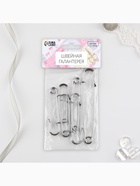 Набор булавок шляпных, 38/50/63/70/90/100 мм, 6 шт. - Фото 5