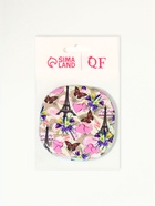 Зеркало карманное «Узор», с подставкой, 8?8 см, фиолетовое (комплект 2 шт) - фото 34924864