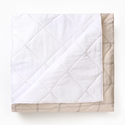 Покрывало 1.5-спальное LoveLife Cage: beige, 150×210±5 см, микрофайбер