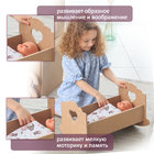 Кроватка-люлька для кукол Pemakids «Сердечко», без постельного белья, 43 см - Фото 2