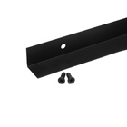 Ручка торцевая CAPPIO RP100BL, L=400 мм, цвет черный, 4 шт. - фото 808590937