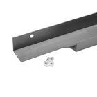 Ручка торцевая CAPPIO RP100GR, L=500 мм, цвет серый, 4 шт. - фото 808590955