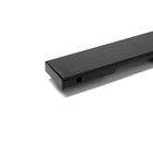 Ручка торцевая CAPPIO RP101BL, м/о 128 мм, цвет черный, 4 шт. - фото 808590980