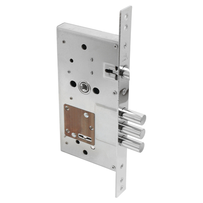 Замок врезной БУЛАТ ЗВ9-8.60.85.3(16).08, б/о, б/накл, 5 ключей, хром