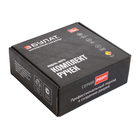 Комплект дверных ручек БУЛАТ РФ 04.02 ФОРТЕ, матовый черный - Фото 3