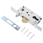 Замок врезной для откатных ворот, БУЛАТ ЗВ4-1К.30.72.22.04, под ц/м, хром - Фото 2