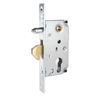 Замок врезной для откатных ворот, БУЛАТ ЗВ4-1К.40.72.22.04, под ц/м, хром - Фото 1