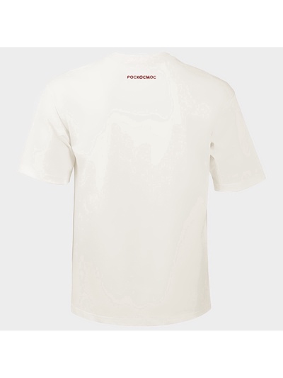 Футболка РОСКОСМОС х ONLYTOP, р. M, белая