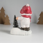 Фигурка светящаяся керамика «Малыш в белом комбинезоне у ёлочки», 11.5×7×16 см - Фото 6