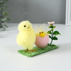 Фигурка «Курочка с цыплёнком», 5.5×12×8.7 см - Фото 2