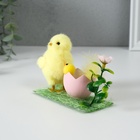 Фигурка «Курочка с цыплёнком», 5.5×12×8.7 см - Фото 3