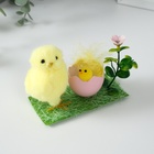 Фигурка «Курочка с цыплёнком», 5.5×12×8.7 см - Фото 5