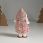 Интерьерная кукла текстильная «Девочка в тёплом розовом платьишке», 5.5×5.5×13.5 см - Фото 4