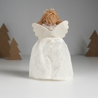 Интерьерная кукла текстильная «Принцесса-ангел в белом бархатном платье с сердечком», 7.5×8×17.5 см - Фото 4