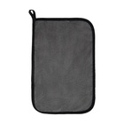 Тряпка для мытья авто, CARTAGE, микрофибра, 400 г/м², 20×30 см, розово-серая - Фото 3