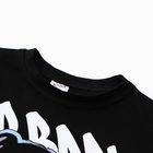 Футболка детская MINAKU: Exclusive print, цвет чёрный, рост 110 см 10617321