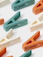 Прищепки для белья Доляна, 20 шт., верёвка бельевая 13 м, 6.5×2.3 см, ширина низа 3.8 см - Фото 2