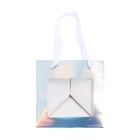 Пакет для торта и коробок, с квадратным дном и окном, голографический, 15×15×15 см - Фото 5